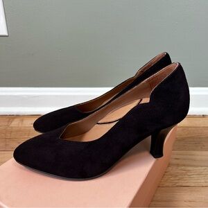 L'‎ AMOUR DES PIEDS WOMEN'S BAMELLE heels PUMP brown 7M chocolate